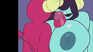 Sær Sue samling med forskellige tegnefilm og anime øjeblikke i én video