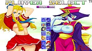 tqh 0 mai team versus chunli team in anime
