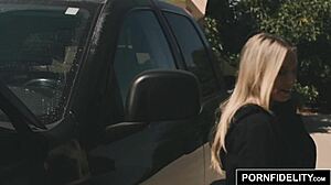 hot blonde riley reyes gets ass fucked hard with creampie