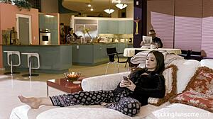 Damn! Watch bad girl Gia Paige take a monster cock bent over doggystyle!