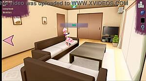 my step mom teases me in bedroom