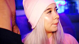 Valentina, university coed, craves cum in her mouth