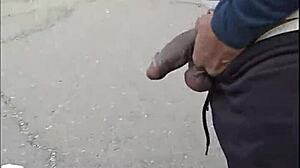 I Lick Her Pussy And She Sucks My Dick After Pissing On The Road