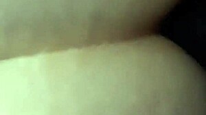 Slutty wife takes first brutal anal from big black cock.