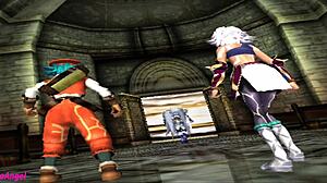 Playing Ps2 Game With Big Tits Anime Characters In Hentai Style