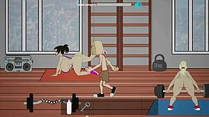 Damn, Fuckerman 05 Nails Wild Gym Sex Action!