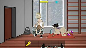 Damn, Fuckerman 05 Nails Wild Gym Sex Action!