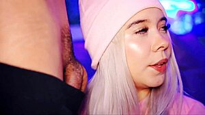 Valentina, university coed, craves cum in her mouth