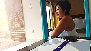 Escaped With Step-Nephew For Deepthroat Sucking