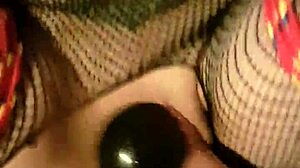 huge fuck plug gets some serious action! 🍆