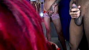 Latina Lulu Gives Sloppy Blowjob To Colombian Cock With Submissive Tits