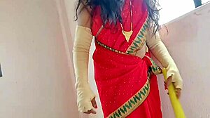 Landlord fucks maid's ass and pussy after spitting