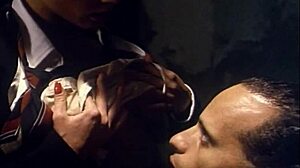 Kelly trump performs blowjob ending with cum in mouth