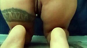 Sexy Mexicana Dances in Lingerie Showing Ass and Tits