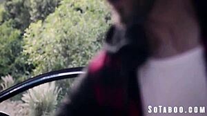 Hey, ever seen bipolar Kirsten Scott hitchhiking for hardcore pounding over 13 wild rides?