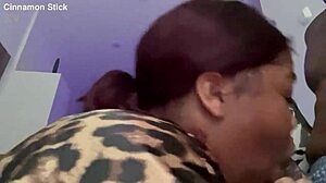 Bbw Sloppy Deepthroat Blowjob Ends With Monster Cumshot