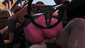 Franklin Gets Hooker Service In Gta 5 Car