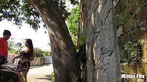 fodendo na rua with big ass and cumshot