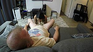 Mandy mynxx oral couch pov