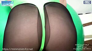 Japanese Pantyhose Fetish Explodes!