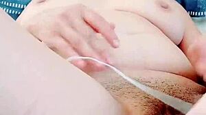 Masturbating With Huge Dildo, Came Twice!