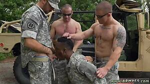Old guy tries gay porn first time the army69 way.