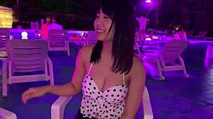 My 19-year-old babe’s huge H-cup tits ride me wild.