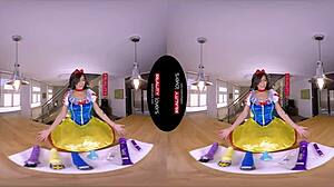 Snow Wild Feels Horny as She Rides Cowgirl in POV Reality Scene