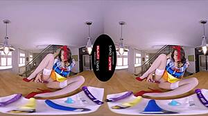 Snow Wild Feels Horny as She Rides Cowgirl in POV Reality Scene