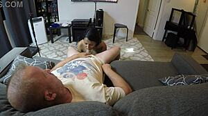 Mandy mynxx oral couch pov