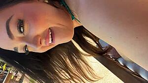 Heißer Pool-Tag! Dicke Stiefschwester Cassie Lenior wird genagelt!