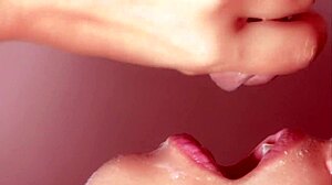 why does the step sister crave that facial again in close-up