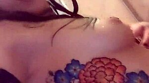 Blonde MILF’s First Wet Shower with Dildo Play