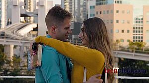 Dreamy Office Sex with Curvy British Teen 18+