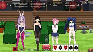 Striptýzový poker zdivočí s jejím divokým samošukáním