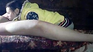 seducing my neighbor at a village disco with sneaky clit play