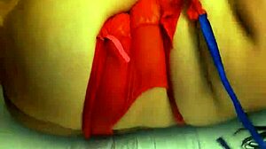 Girlfriend's Mexican Friend Making Cuckold With Mask in Bent Over Doggystyle Scene Part 2