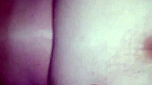 The bbw milf fucks herself with a huge dildo, focusing on her big ass