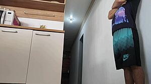 I Felt So Wild Fucking My Friend’s Hard Cock While Husband Was Away. The Risk Made Me Moan Louder!