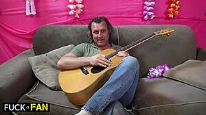 Nikki sexx double cock worship