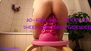 bad dragon ika dildo stretches my tight hole