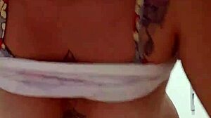 Trying to Convince My Man to Leave His Wife for Public Flashing Fun. Young Amateur Shows Off Boldly in Open!