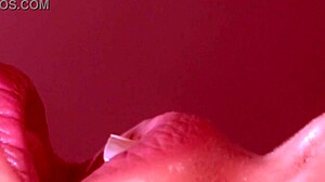 Japanese wife, are you cheating with that monster cock in close-up blowjob?