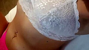 Novinho Craves My Juicy Pussy, Surprised with Wet Load!