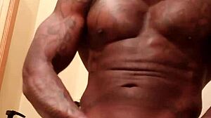 Hallelujah Johnson comes home, worships monster cock, leaves tip.