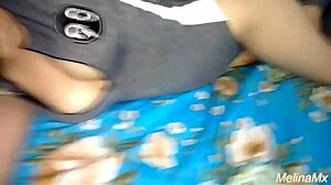 Busty model jerks off her friend to finish