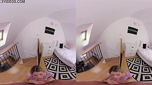 Czech vr 331 - from voyeur to lover in lingerie