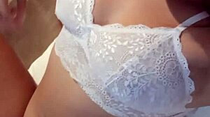 Novinho Craves My Juicy Pussy, Surprised with Wet Load!