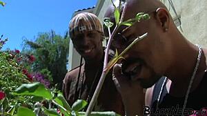 Dude, interracial orgy with two hot models getting wild! 🔥