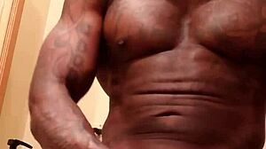 Hallelujah Johnson comes home, worships monster cock, leaves tip.